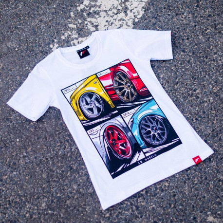 Magliette T-shirt da donna JAPAN RACING Mix, bianco | race-shop.it