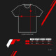 Magliette Maglietta Junior JAPAN RACING Mix, Nero | race-shop.it