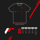 Magliette Women`s t-shirt JAPAN RACING JR-21, Black | race-shop.it