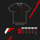 Magliette T-shirt da donna JAPAN RACING JR-18, bianco | race-shop.it