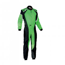 Tuta da karting per bambini omologata CIK-FIA OMP KS-3, verde