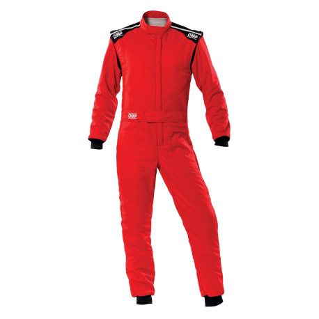 Tute Tuta da corsa omologata FIA OMP First-S, rosso | race-shop.it