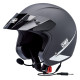 Caschi aperti Casco jet da corsa omologato ECE OMP Star Intercom, nero opaco (generazione precedente) | race-shop.it