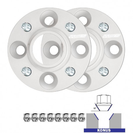 Per modello specifico Set di distanziali ruota 2 Pezzi (con colonnette integrate) per Ford Tourneo Courier FL - 40mm, 4x108, 63,4 | race-shop.it