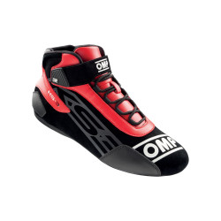 Scarpe da karting OMP KS-3, nero/rosso