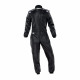 Tuta da karting omologata CIK-FIA OMP KS-4, nero
