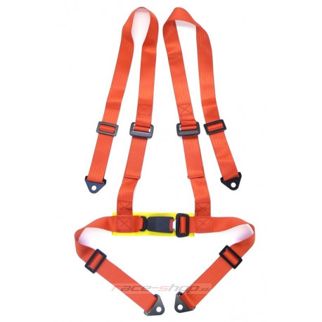 Cinture di sicurezza e accessori 4 punti cinture di sicurezza 2" (50mm), rosso | race-shop.it