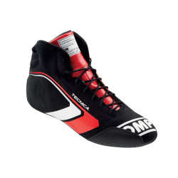 FIA scarpe da corsa OMP TECNICA nero/rosso