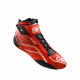 Scarpe FIA scarpe da corsa OMP ONE-S rosso | race-shop.it