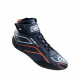 Scarpe FIA scarpe da corsa OMP ONE-S blu/arancio fluo | race-shop.it