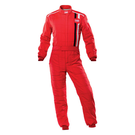 Tute Tuta da corsa omologata FIA OMP CLASSIC, rosso | race-shop.it