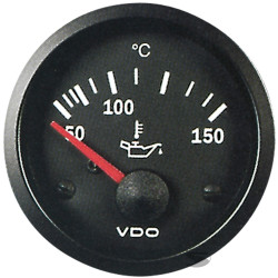 VDO strumento (manometro) Temperatura dell`olio - serie cockpit vision