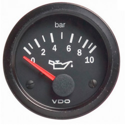 VDO strumento (manometro) Pressione dell`olio (0-10 BAR) - serie cockpit vision