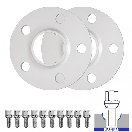 Per modello specifico Set di distanziali ruota 2 Pezzi (di transizione) per Mercedes-Benz C-Class&nbsp;Br204&nbsp;- 20mm, 5x112, 66,6 | race-shop.it