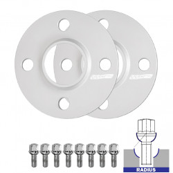 Set di distanziali ruota 2 Pezzi (di transizione) per Fiat Punto 188 Restyle - 15mm, 4x98, 58,1