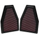 Filtri aria di ricambio per airbox originale Filtro aria sportivo di ricambio K&amp;N 33-2484 | race-shop.it