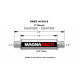 1x ingresso / 1x uscita MagnaFlow Inossidabile silenziatore 10416 | race-shop.it
