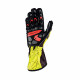 Guanti Guanti da karting OMP KS-2 ART (cuciture esterne), nero/giallo | race-shop.it