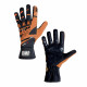 Guanti Guanti da karting OMP KS-3 (cuciture interne), nero/arancione | race-shop.it