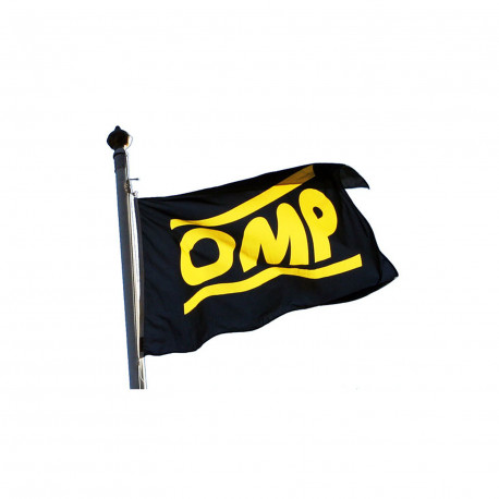 Articoli promozionali Bandiera con OMP logo | race-shop.it