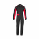 Tuta da corsa SPARCO ONE, nero/rosso