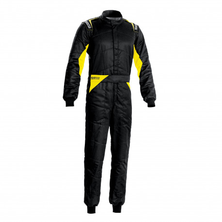 Tute Tuta da corsa omologata FIA SPARCO Sprint R566, nero/giallo | race-shop.it