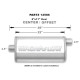 1x ingresso / 1x uscita MagnaFlow Inossidabile silenziatore 12586 | race-shop.it