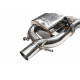Cat backs RACES Sistema di scarico Cat back per Mercedes Benz E63 S AMG 16-18 | race-shop.it