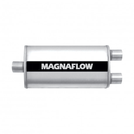 1x ingresso / 2x uscite MagnaFlow Inossidabile silenziatore 12590 | race-shop.it