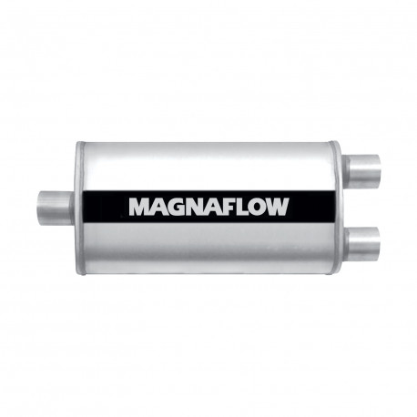 1x ingresso / 2x uscite MagnaFlow Inossidabile silenziatore 12595 | race-shop.it