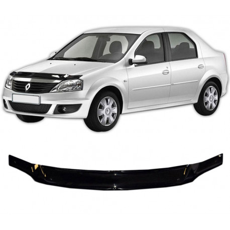 Deflettori cofano Deflettore del cofano anteriore per DACIA Logan 2010-2013 | race-shop.it