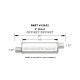 1x ingresso / 1x uscita MagnaFlow Inossidabile silenziatore 12635 | race-shop.it