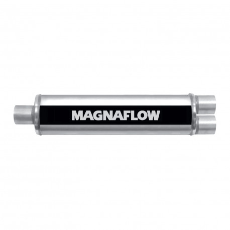 1x ingresso / 2x uscite MagnaFlow Inossidabile silenziatore 12761 | race-shop.it