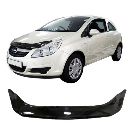 Deflettori cofano Deflettore del cofano anteriore per OPEL Corsa D 2006-2014 | race-shop.it