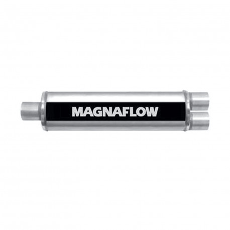1x ingresso / 2x uscite MagnaFlow Inossidabile silenziatore 13760 | race-shop.it