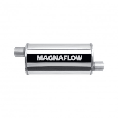 1x ingresso / 1x uscita MagnaFlow Inossidabile silenziatore 14263 | race-shop.it
