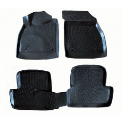 Rubber car floor mats for CHEVROLET Cruze 2009-up