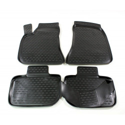 Rubber car floor mats for CHRYSLER 300C 2012-up