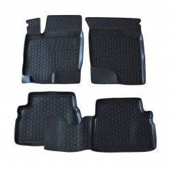 Rubber car floor mats for HYUNDAI Getz 2003-up