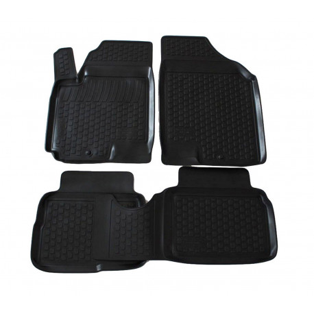 Per modello specifico Rubber car floor mats for KIA Soul 2009 - 2013 | race-shop.it