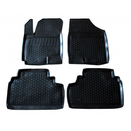 Per modello specifico Rubber car floor mats for KIA Venga 2009-2018 | race-shop.it