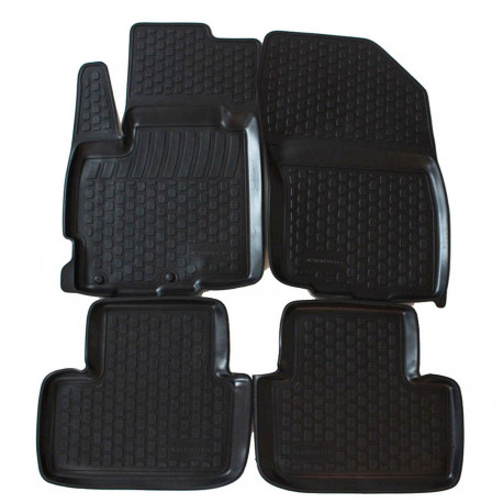 Per modello specifico Rubber car floor mats for MITSUBISHI ASX 2010-up | race-shop.it