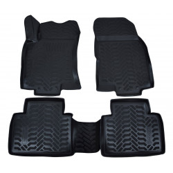 Rubber car floor mats for NISSAN X-Trail T30 2001-2007