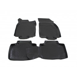 Rubber car floor mats for NISSAN X - TRAIL T32 2014- up