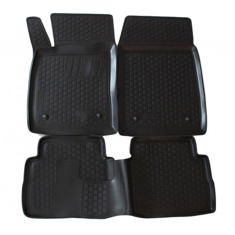 Per modello specifico Rubber car floor mats for OPEL Vectra C Limousine 2002-2008 | race-shop.it