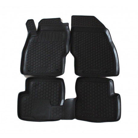 Per modello specifico Rubber car floor mats for OPEL Corsa D 2006 -2019 | race-shop.it