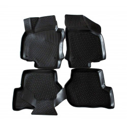 Rubber car floor mats for VOLKSWAGEN Golf VI 2009-2012