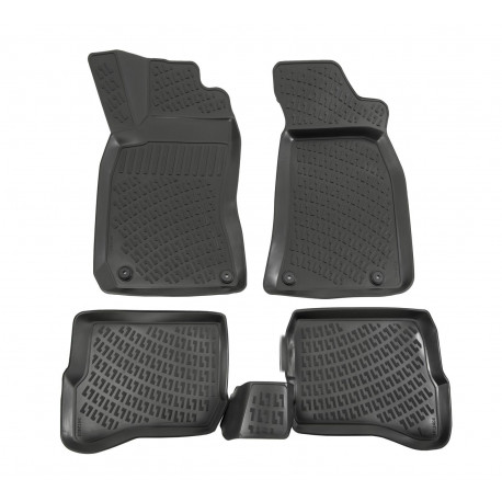 Per modello specifico Rubber car floor mats for SKODA Superb I 2001-2008 | race-shop.it