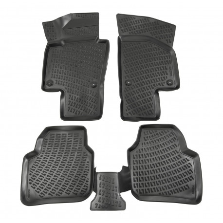 Per modello specifico Rubber car floor mats for SKODA Superb II 2008 -2014 | race-shop.it