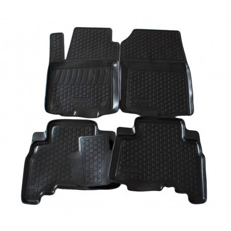 Per modello specifico Rubber car floor mats for TOYOTA Land Cruiser J150 IV 2010-up | race-shop.it